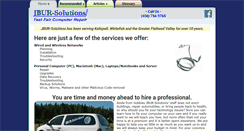 Desktop Screenshot of jbursolutions.com